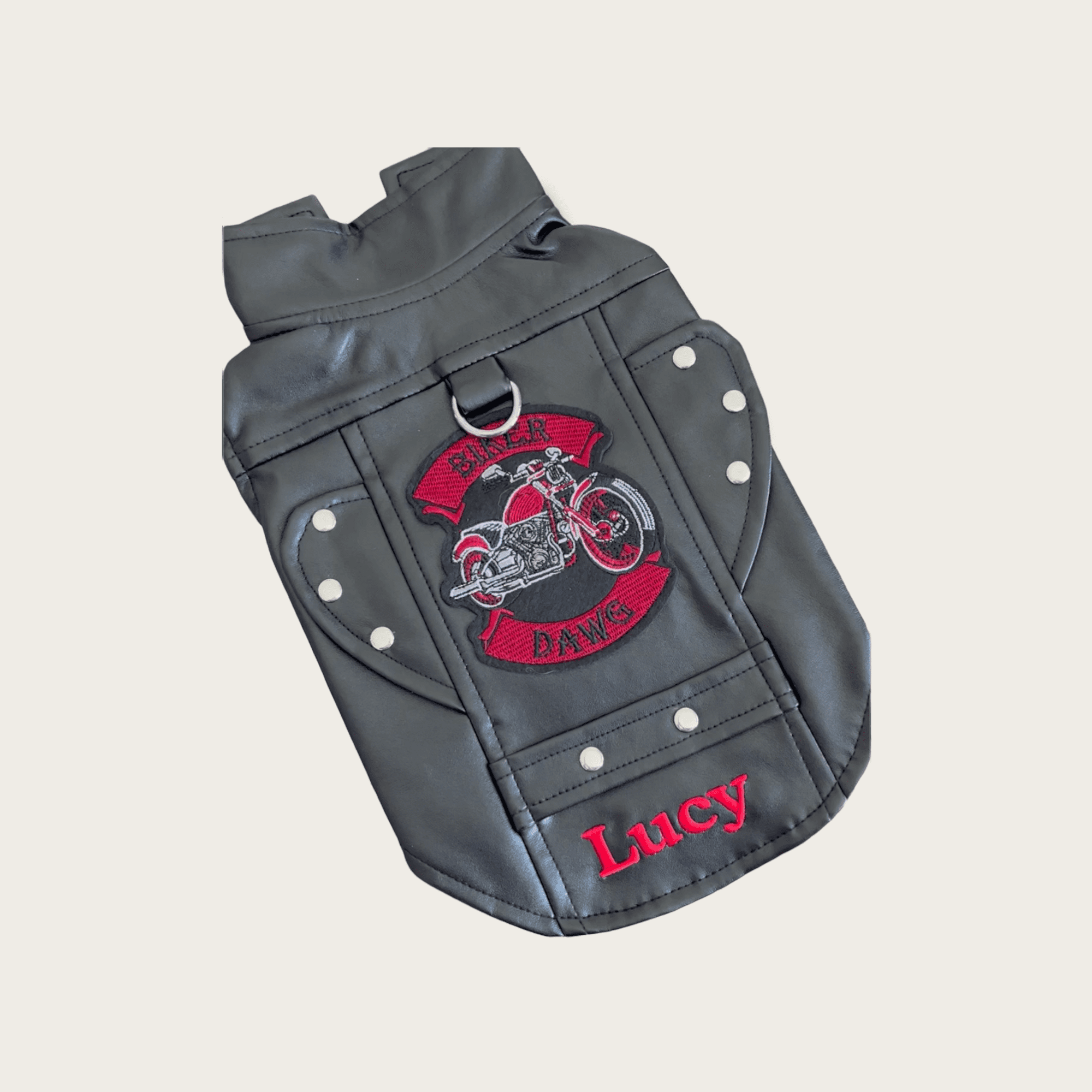 Custom Dog Motorcycle Jacket