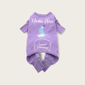 Custom Purple Moon Dog Pajama