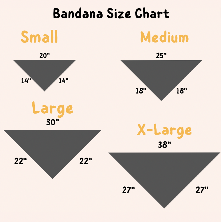 Custom White Pup Cup Bandana - Image 2