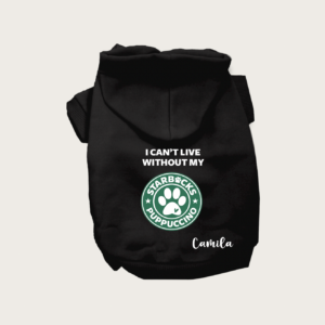 Custom Pup cup Black Hoodie