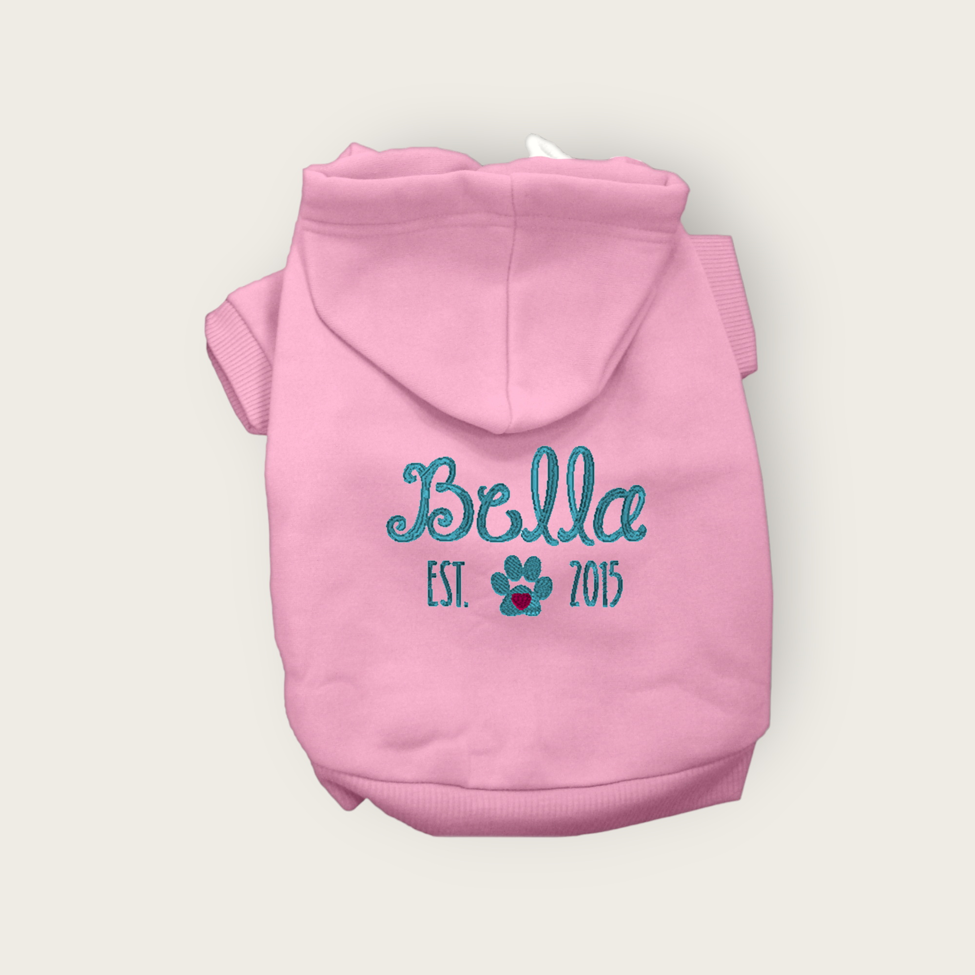 Embroidered Birthdate Hoodie