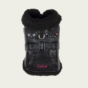 Embroidered Aviator Jacket